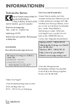 Preview for 16 page of Grundig HS 5330 Instruction Manual