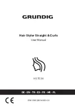 Предварительный просмотр 1 страницы Grundig HS 7034 User Manual