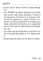 Preview for 21 page of Grundig HS 7034 User Manual