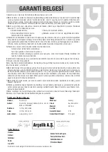 Preview for 40 page of Grundig HS 7034 User Manual