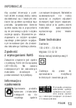 Preview for 81 page of Grundig HS 7034 User Manual