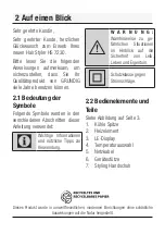 Предварительный просмотр 11 страницы Grundig HS 7230 User Manual