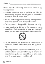 Preview for 4 page of Grundig HS 7730 User Manual