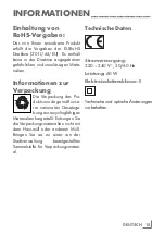 Preview for 15 page of Grundig HS 7831 Instruction Manual