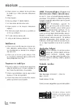 Preview for 34 page of Grundig KM 5860 User Manual