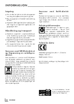 Preview for 84 page of Grundig KM 5860 User Manual