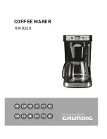 Предварительный просмотр 1 страницы Grundig KM 8260 Manual