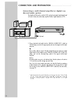 Preview for 12 page of Grundig Livance GDP 2300/2 User Manual