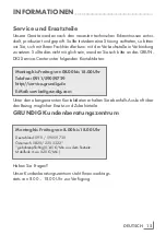 Preview for 15 page of Grundig MA 5820 Manual