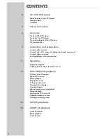 Preview for 2 page of Grundig MALAGA SE 1230 User Manual