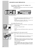 Preview for 10 page of Grundig MALAGA SE 1230 User Manual