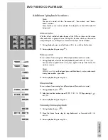 Preview for 15 page of Grundig MALAGA SE 1230 User Manual