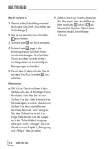 Preview for 12 page of Grundig MC 3140 Manual