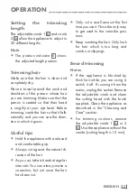 Preview for 23 page of Grundig MC 3340 Manual