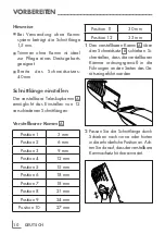 Предварительный просмотр 10 страницы Grundig MC 6840 Instructions Manual