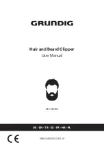 Preview for 1 page of Grundig MC 8030 User Manual