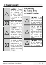 Preview for 37 page of Grundig MC 8030 User Manual