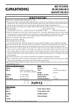 Предварительный просмотр 38 страницы Grundig MC 9030 User Manual