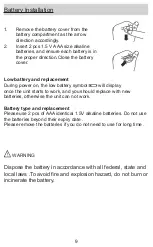 Preview for 9 page of Grundig MDI903 Instruction Manual