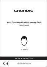 Grundig MGK 6841 User Manual preview