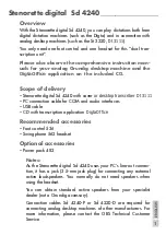 Preview for 8 page of Grundig MicroTranscriber digital Md 4140 Installation Manual