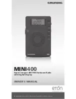 Grundig MINI400 Owner'S Manual preview