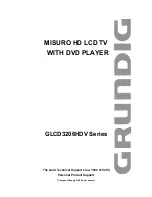 Grundig MISURO GLCD3206HDV Series Instruction Manual preview