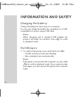 Предварительный просмотр 16 страницы Grundig MPaxx 920 User Manual