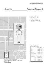 Preview for 1 page of Grundig MPaxx SP 4101 Service Manual