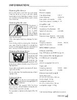 Предварительный просмотр 21 страницы Grundig MS 235 Manual