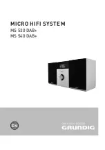 Предварительный просмотр 1 страницы Grundig MS 530 DAB+ Manual