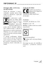 Предварительный просмотр 49 страницы Grundig MS 6240 Instruction Manual