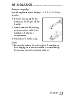 Предварительный просмотр 9 страницы Grundig MT 1610 User Manual