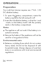 Preview for 32 page of Grundig MT 3810 Instruction Manual