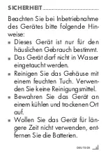 Preview for 5 page of Grundig MT 3910 Manual