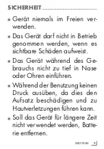 Preview for 9 page of Grundig MT 5810 Manual