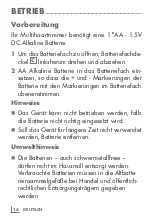 Preview for 16 page of Grundig MT 5810 Manual