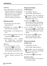 Preview for 10 page of Grundig MT 6340 Instruction Manual