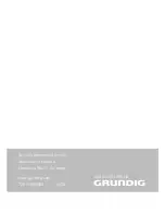 Предварительный просмотр 96 страницы Grundig MT 8240 WET & DRY Manual