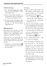 Preview for 10 page of Grundig MT 8240 User Manual