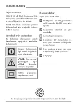 Preview for 36 page of Grundig MT 8240 User Manual