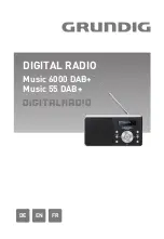 Preview for 1 page of Grundig Music 55 DAB+ Manual