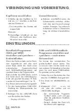 Preview for 10 page of Grundig Music 55 DAB+ Manual