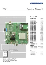 Предварительный просмотр 1 страницы Grundig NWS000 Service Manual