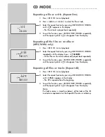 Предварительный просмотр 26 страницы Grundig Ovation CDS 6580 A SPCD User Manual