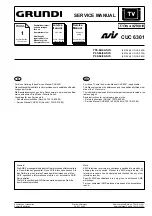 Preview for 1 page of Grundig P 40-64/4 ASIS Service Manual