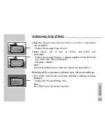 Предварительный просмотр 43 страницы Grundig PICCA DMC 5200 User Manual