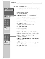 Preview for 14 page of Grundig PlanaVision 42 PW 110-8510 TOP User Manual