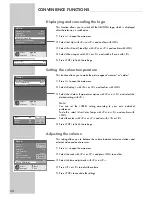 Предварительный просмотр 22 страницы Grundig PlanaVision 42 PW 110-8510 TOP User Manual