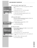 Предварительный просмотр 23 страницы Grundig PlanaVision 42 PW 110-8510 TOP User Manual